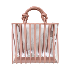 Bolsa Raquel G em Couro e Vinil Personalizada