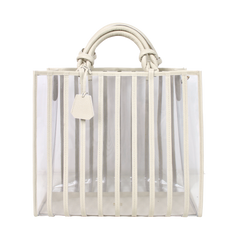 Bolsa Raquel G em Couro e Vinil Personalizada