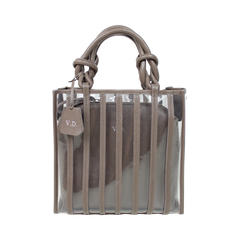 Bolsa Raquel P + Necessaire em Couro Personalizada