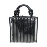 Bolsa Raquel P + Necessaire em Couro Personalizada