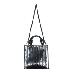 Bolsa Raquel P + Necessaire em Couro Personalizada