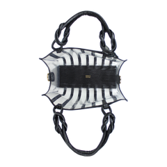 Bolsa Raquel P + Necessaire em Couro Personalizada