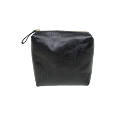 Bolsa Raquel P + Necessaire em Couro Personalizada