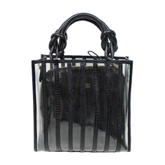 Bolsa Raquel P + Necessaire em Couro Personalizada