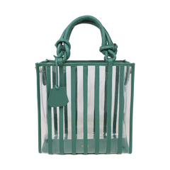 Bolsa Raquel P em Couro e Vinil Personalizada