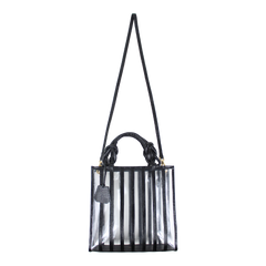 Bolsa Raquel P em Couro e Vinil Personalizada