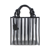 Bolsa Raquel P em Couro e Vinil Personalizada