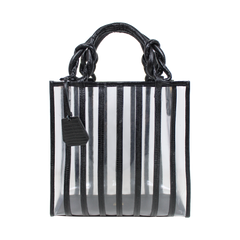 Bolsa Raquel P em Couro e Vinil Personalizada