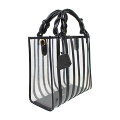 Bolsa Raquel P em Couro e Vinil Personalizada