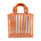 Bolsa Raquel P Tangerina Prada Pronta Entrega