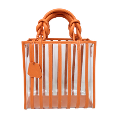 Bolsa Raquel P em Couro e Vinil Personalizada