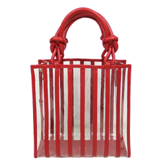 Bolsa Raquel P em Couro e Vinil Personalizada