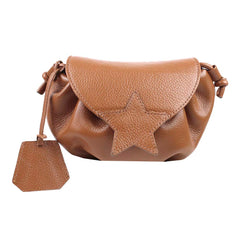 Bolsa Infantil Star Caramelo Liso Pronta Entrega