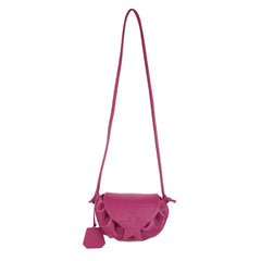 Bolsa Infantil Star Fúcsia Liso Pronta Entrega