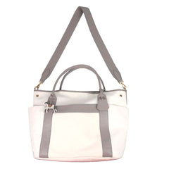 Bolsa de Bebê Large Tag Cavalo Joca em Algodão e Couro Personalizada