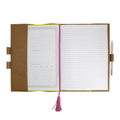 Caderno Toujours G em Couro Personalizado