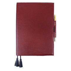 Caderno Toujours G Burgundy Liso com Marinho Liso Pronta Entrega