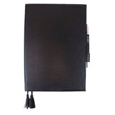 Caderno Toujours G Masculino Preto Liso com Preto Paris Pronta Entrega