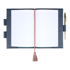 Caderno Toujours P em Couro Personalizado