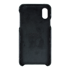 Case iPhone XS Max Com Porta Cartão Preto Liso Pronta Entrega