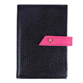 Carteira Mami Preto Liso com Pink Prada Pronta Entrega