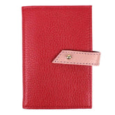 Carteira Mami Vermelho Liso com Algodão Doce Liso Pronta Entrega