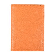 Carteira de Dinheiro Mini Tangerina Liso Pronta Entrega