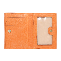 Carteira de Dinheiro Mini Tangerina Liso Pronta Entrega