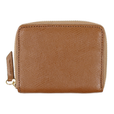 Carteira de Dinheiro Zíper P Caramelo Lesard Pronta Entrega