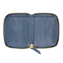 Carteira de Dinheiro Zíper P Oceano Pronta Entrega
