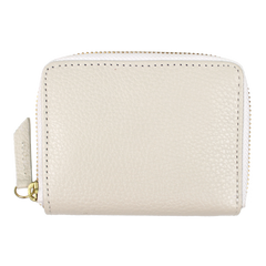 Carteira de Dinheiro Zíper P em Couro Personalizada