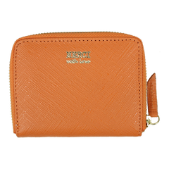 Carteira de Dinheiro Zíper P Tangerina Prada Pronta Entrega