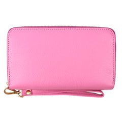 Carteira de Dinheiro Zíper G em Couro Personalizada