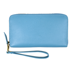 Carteira de Dinheiro Zíper M em Couro Personalizada