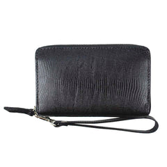 Carteira de Dinheiro Zíper M em Couro Personalizada