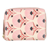 Carteira de Dinheiro Zíper P Estampa Leque Pronta Entrega