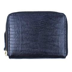 Carteira de Dinheiro Zíper P em Couro Personalizada