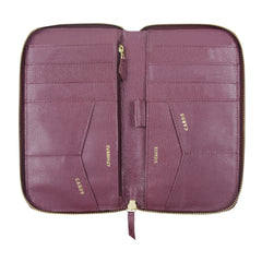 Carteira de Viagem Miami para 8 Passaportes em Couro Personalizada