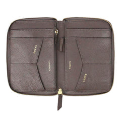 Carteira de Viagem Miami para 4 Passaportes em Couro Personalizada