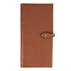 Carteira de Viagem Slim em Couro Personalizada