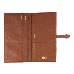 Carteira de Viagem Slim em Couro Personalizada