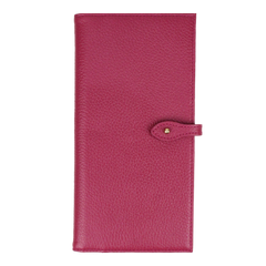 Carteira de Viagem Slim em Couro Personalizada