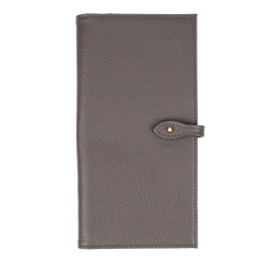 Carteira de Viagem Slim em Couro Personalizada