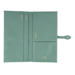 Carteira de Viagem Slim Jade Pronta Entrega