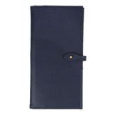 Carteira de Viagem Slim Marinho Liso Pronta Entrega