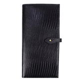 Carteira de Viagem Slim Preto Paris Pronta Entrega