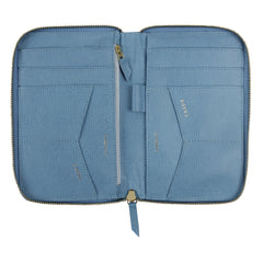 Carteira de Viagem Miami para 6 Passaportes em Couro Personalizada