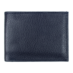 Carteira Masculina Photo Double Marinho Liso Pronta Entrega