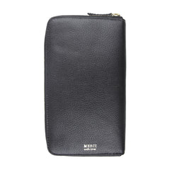 Carteira de Viagem Miami para 8 Passaportes Preto Liso Pronta Entrega