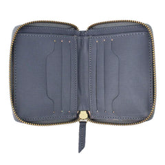 Carteira de Dinheiro Zíper P Chumbo Safiano Pronta Entrega